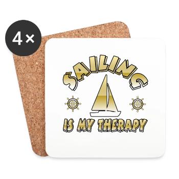 Sail - Coasters (set of 4) - white - Front
