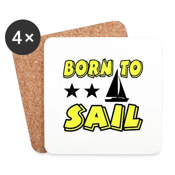 Sail - Coasters (set of 4) - white - Front