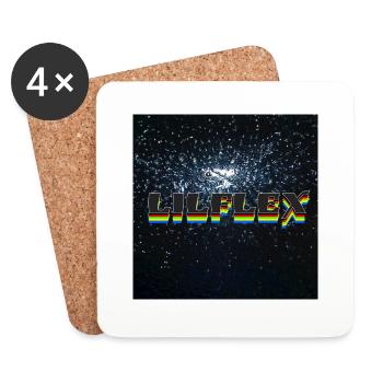 Lilflex Outfits 01 - Untersetzer (4er-Set) - Weiß - Vorne