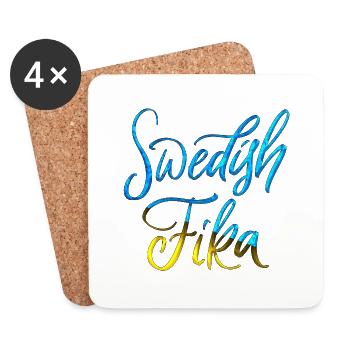 Sweden Sverige Viking Norden Scandinavia - Coasters (set of 4) - white - Front
