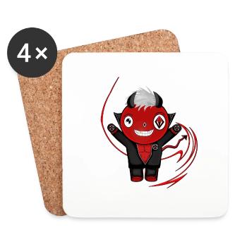 Kalisto - Coasters (set of 4) - white - Front