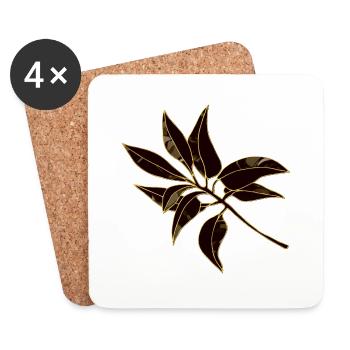 List - Coasters (set of 4) - white - Front