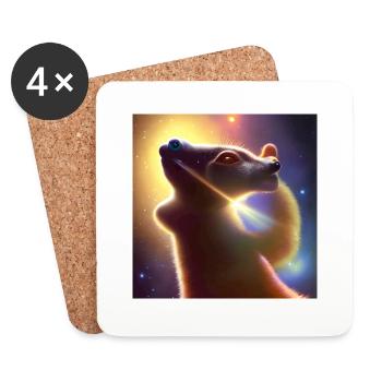 Coati - Coasters (set of 4) - white - Front