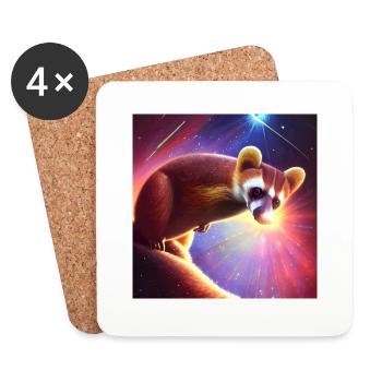 Coati - Coasters (set of 4) - white - Front