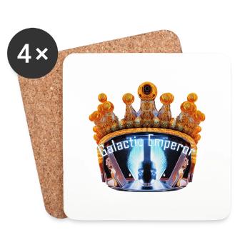 Galactic Emperor - Coasters (set of 4) - white - Front