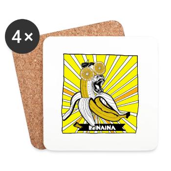 Banaina - Untersetzer (4er-Set) - Weiß - Vorne