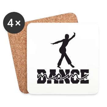 Dance Mom - Coasters (set of 4) - white - Front