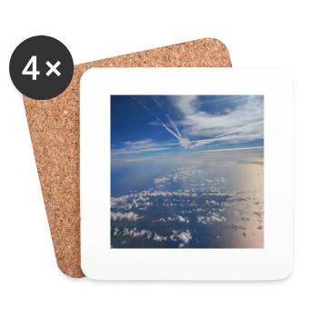 skyphotography 05 - Coasters (set of 4) - white - Front