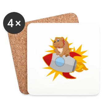 Animal - Coasters (set of 4) - white - Front