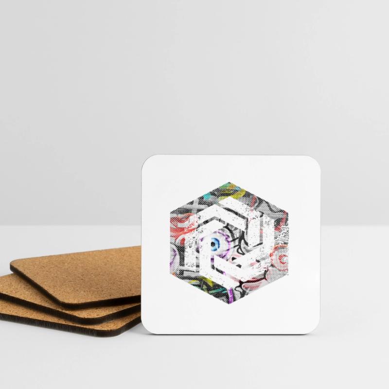 hexagon programming programmer coding geometric Coasters (set of 4)