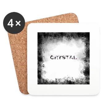 Crystal Blaze Clear - Coasters (set of 4) - white - Front