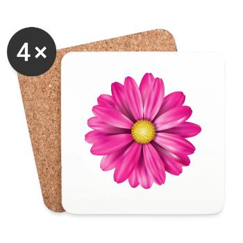 Florist Blume Pflanze Natur Gärtner - Untersetzer (4er-Set) - Weiß - Vorne