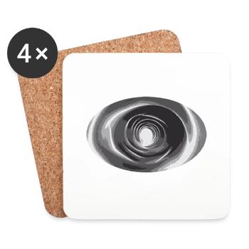 void 3 - Dessous de verre (lot de 4) - blanc - Devant
