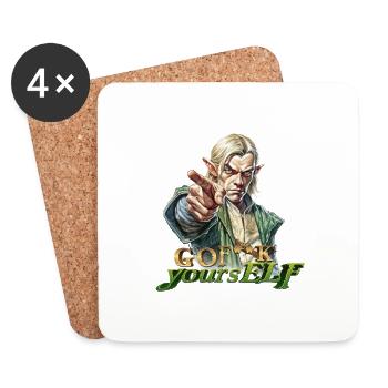 Elf V.4 - Untersetzer (4er-Set) - Weiß - Vorne