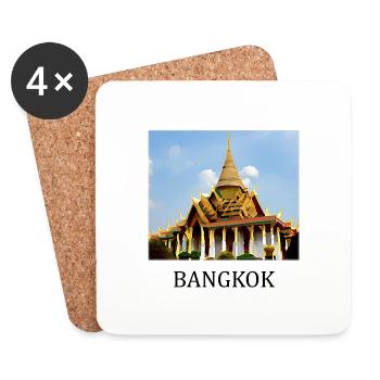 Bangkok - Untersetzer (4er-Set) - Weiß - Vorne