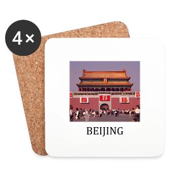 Peking - Untersetzer (4er-Set) - Weiß - Vorne
