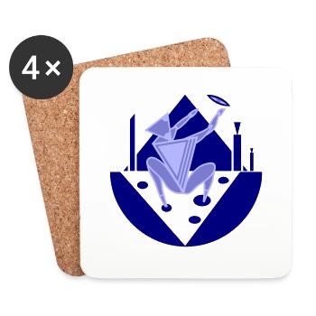 Appeal. An appeal to a higher power - Coasters (set of 4) - white - Front