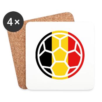 Ballsport - Untersetzer (4er-Set) - Weiß - Vorne