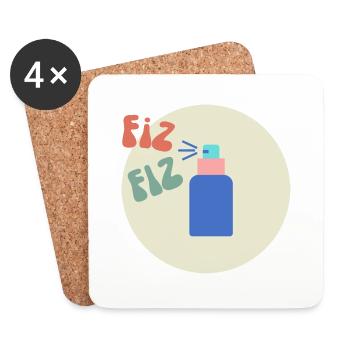 Fiz Fiz Spray - Untersetzer (4er-Set) - Weiß - Vorne