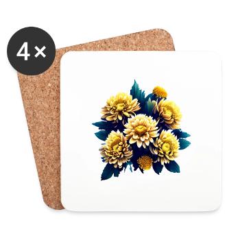 Hobby gardener gardener gardening gardening garden - Coasters (set of 4) - white - Front