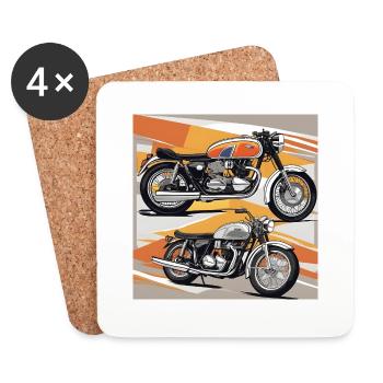 A Pair of Classics - Coasters (set of 4) - white - Front