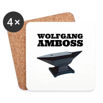 Wolfgang Amboss T shirt - Untersetzer (4er-Set) - Weiß - Vorne