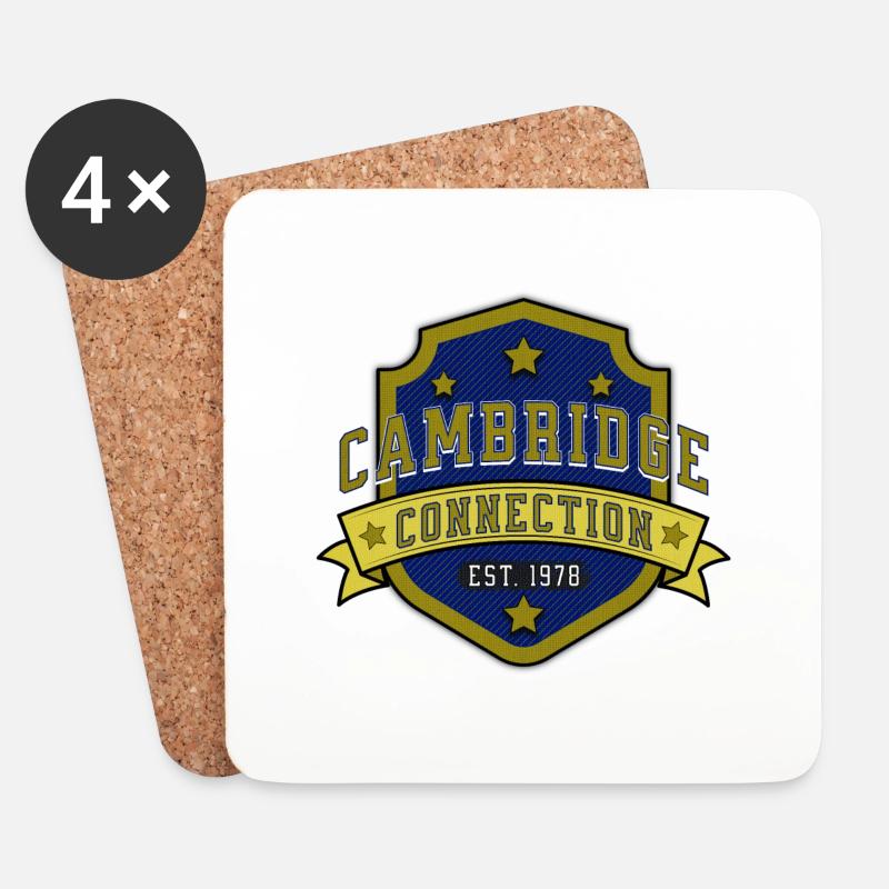 Cambridge Connection - Untersetzer (4er-Set) - Weiß