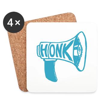 honk - Untersetzer (4er-Set) - Weiß - Vorne