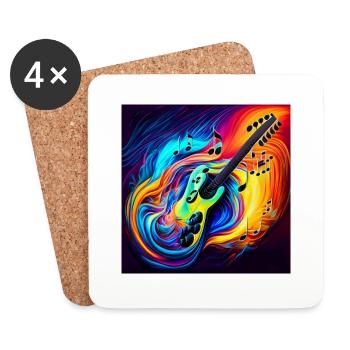 Rocking - Coasters (set of 4) - white - Front