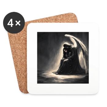 Spiritualité - Dessous de verre (lot de 4) - blanc - Devant