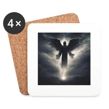 Spiritualité Astrologie - Dessous de verre (lot de 4) - blanc - Devant
