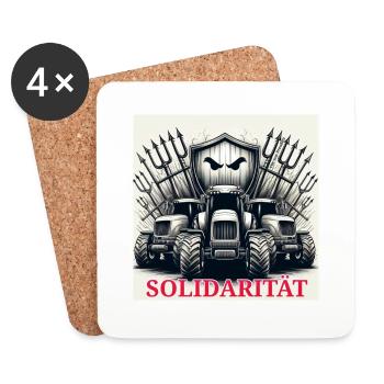 My Design - Untersetzer (4er-Set) - Weiß - Vorne