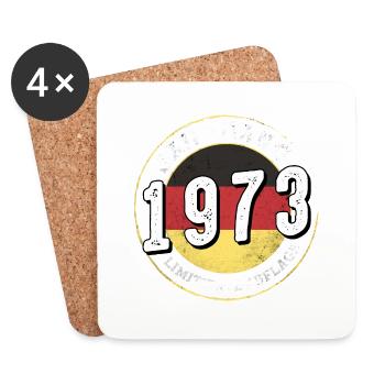 Das Beste aus 1973 limitierte Auflage 51st - Coasters (set of 4) - white - Front