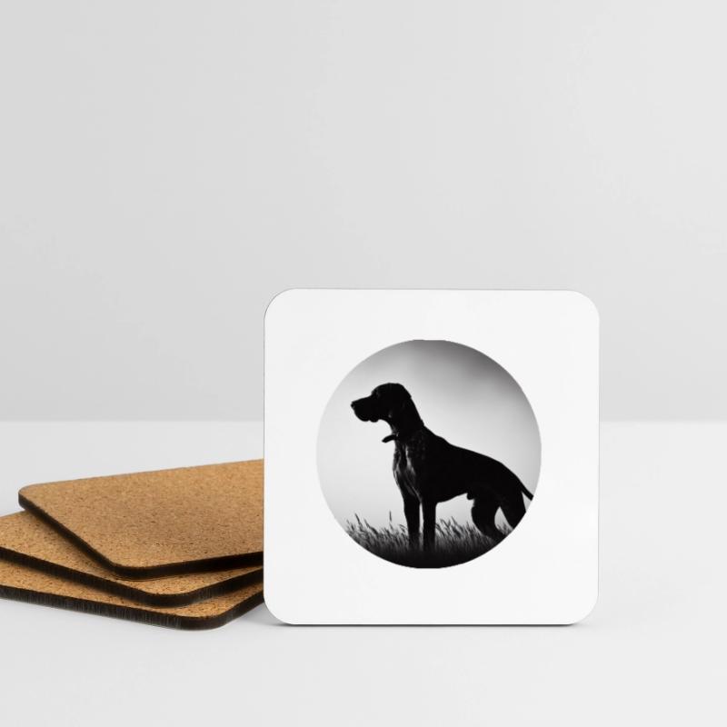 German shorthaired pointer Coasters (set of 4)