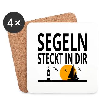 Sail - Coasters (set of 4) - white - Front