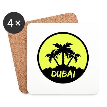 dubai - Untersetzer (4er-Set) - Weiß - Vorne