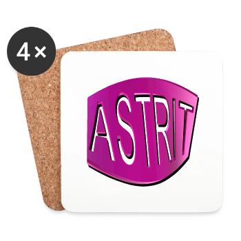 astrit2 - Untersetzer (4er-Set) - Weiß - Vorne
