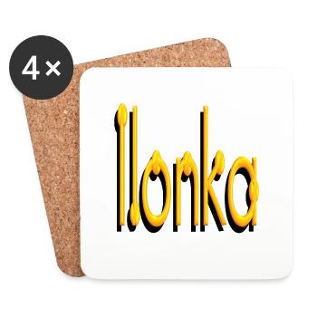 Ilonka2 - Untersetzer (4er-Set) - Weiß - Vorne