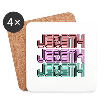 Jeremy2 - Untersetzer (4er-Set) - Weiß - Vorne
