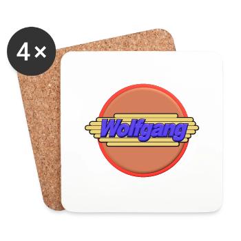 wolfgang2 - Untersetzer (4er-Set) - Weiß - Vorne