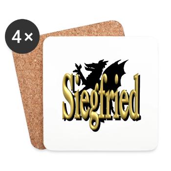 siegfried2 - Untersetzer (4er-Set) - Weiß - Vorne
