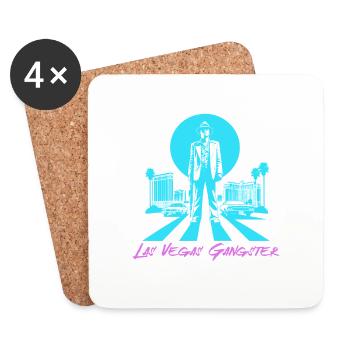 LV Gangster - Untersetzer (4er-Set) - Weiß - Vorne