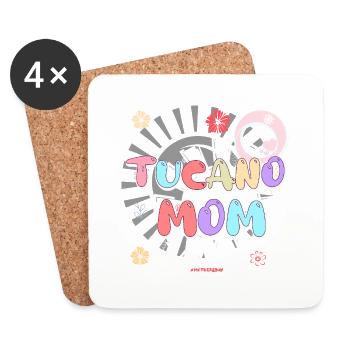 Tucano Mom - Multilingual - Mothers day - Coasters (set of 4) - white - Front