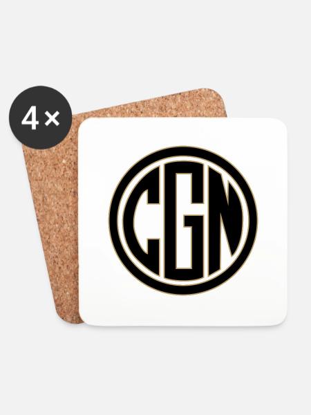 CGN 6 - Untersetzer (4er-Set) - Weiß
