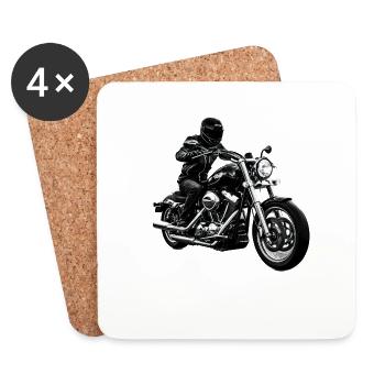 Chromatic Cruiser - Coasters (set of 4) - white - Front