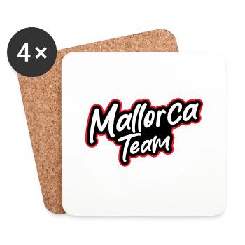 Mallorca Team - Coasters (set of 4) - white - Front