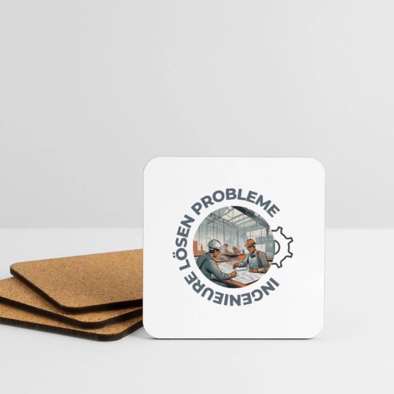 Engineers solve problems Coasters (set of 4)