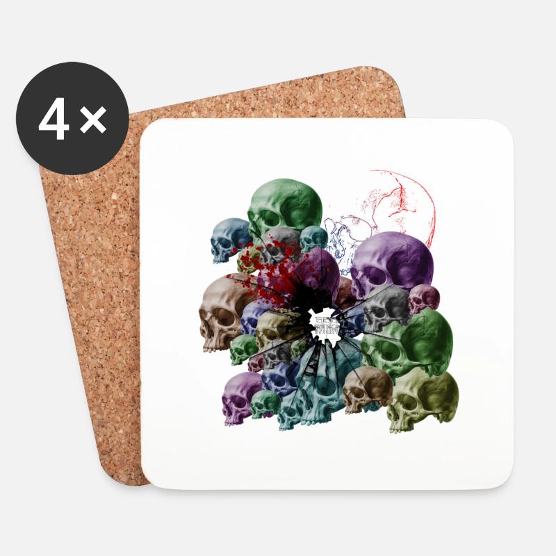 DDD - Coasters (set of 4) - white