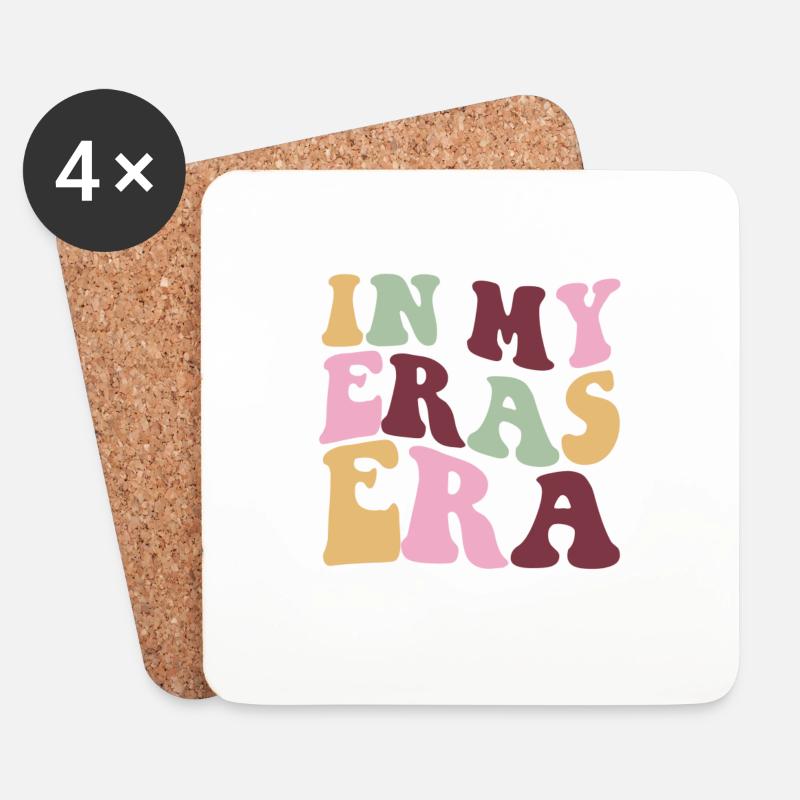 era - Untersetzer (4er-Set) - Weiß