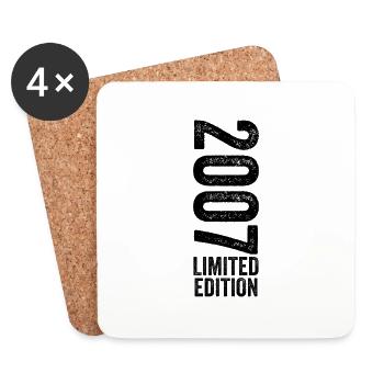 2007 Anniversary Gift 2007 Limited Edition 2007 - Coasters (set of 4) - white - Front
